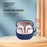 For Xiaomi Buds 6 Silicone Case Wireless Earbuds Protective Cover with Anti-Lost Buckle - Dark Blue - 6