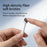 5 in 1 Earphone Multipurpose Cleaning Kit Earbud Dust Removal Tool Set with Storage Case - White - 3