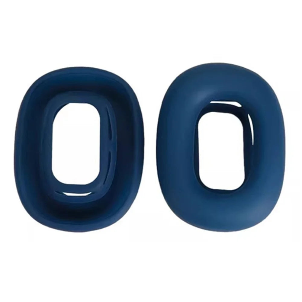 2Pcs for Nothing Headphone (a) Earmuff Silicone Cases Earpad Cushion Soft Protective Covers - Dark Blue - 1