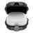 For Samsung Galaxy Buds4 / Buds4 Pro Case Shell Shape Lock Buckle TPU + PC Earphone Protective Cover - Black - 3