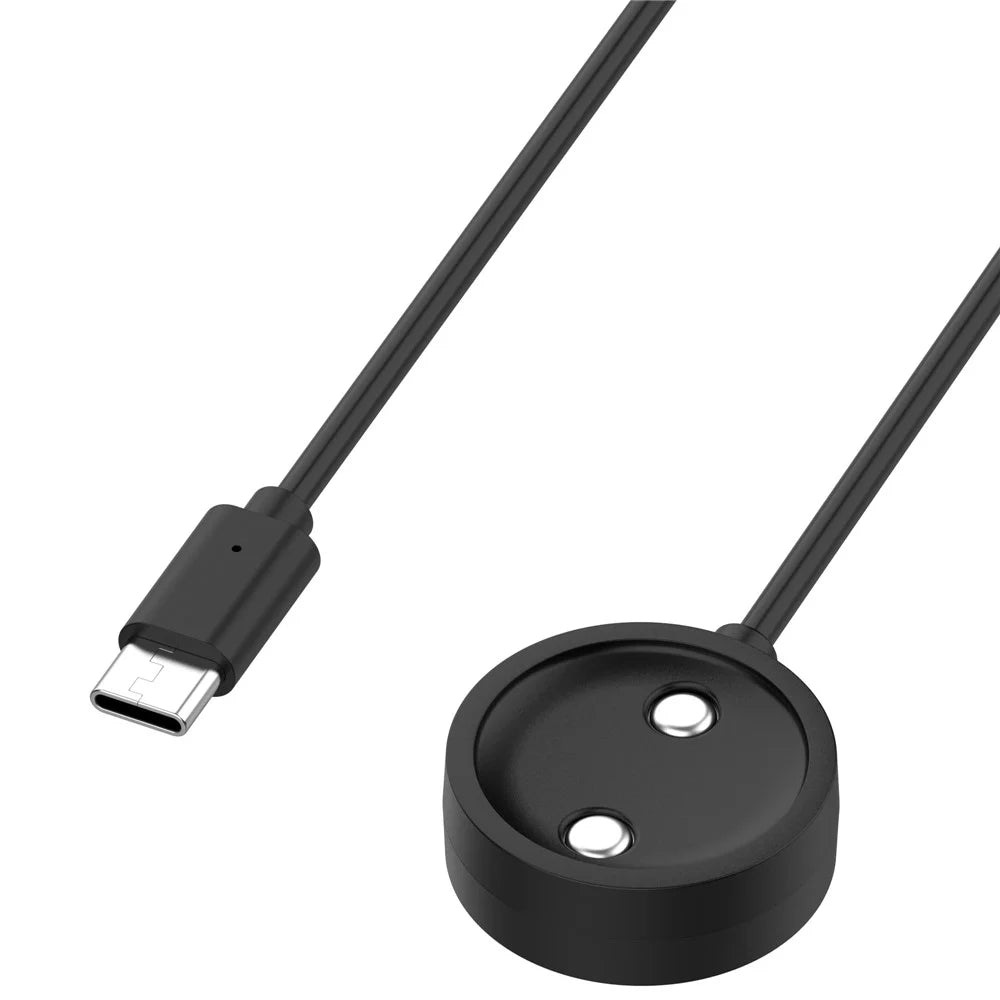 1m Magnetic Charging Cable for Suunto Nautic S / Race S / Race Type-C Interface Watch Charger with Protection Function - Black - 2