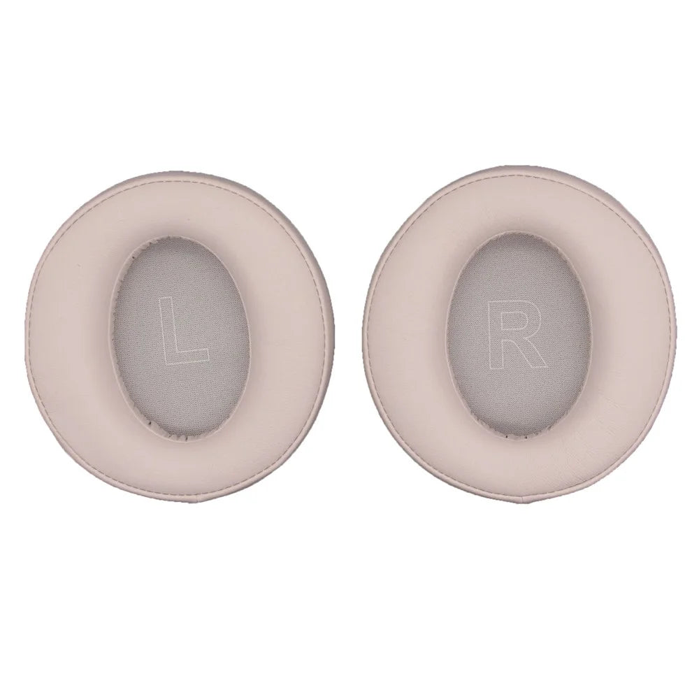 1 Pair Earmuffs for Anker Soundcore Life Q30  /  Q35 Headphones Protein Leather Cushion Replacement Earpads with Prying Tool - Pink - 2