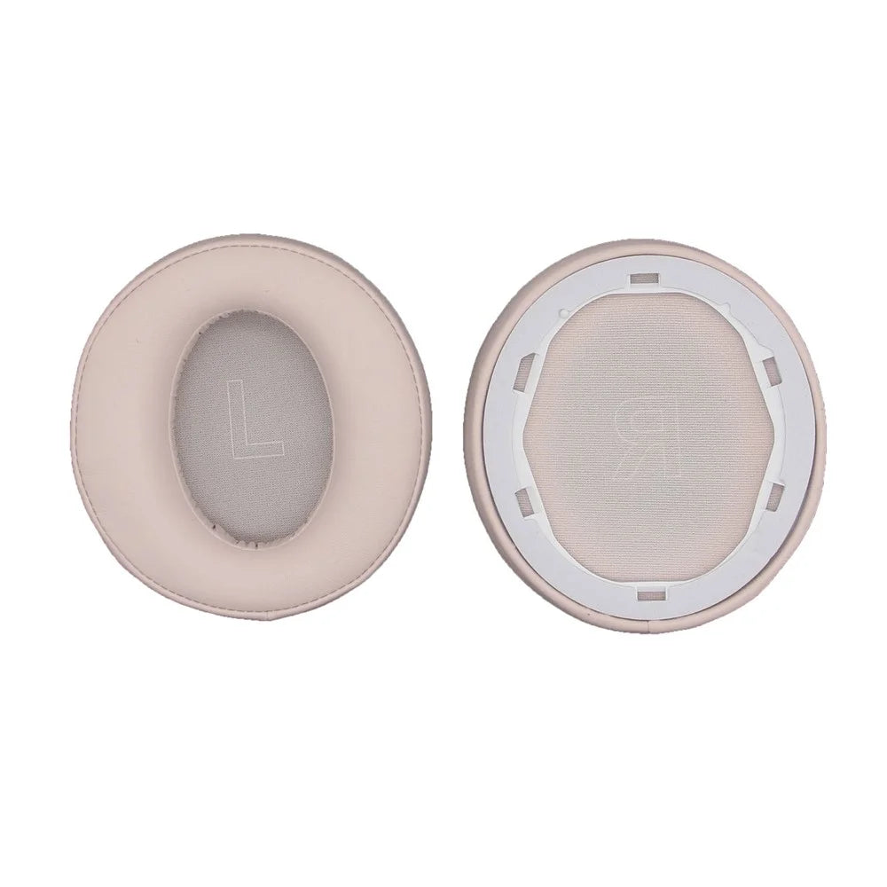 1 Pair Earmuffs for Anker Soundcore Life Q30  /  Q35 Headphones Protein Leather Cushion Replacement Earpads with Prying Tool - Pink - 3