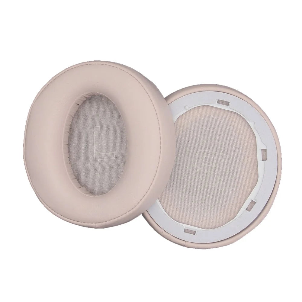 1 Pair Earmuffs for Anker Soundcore Life Q30  /  Q35 Headphones Protein Leather Cushion Replacement Earpads with Prying Tool - Pink - 6