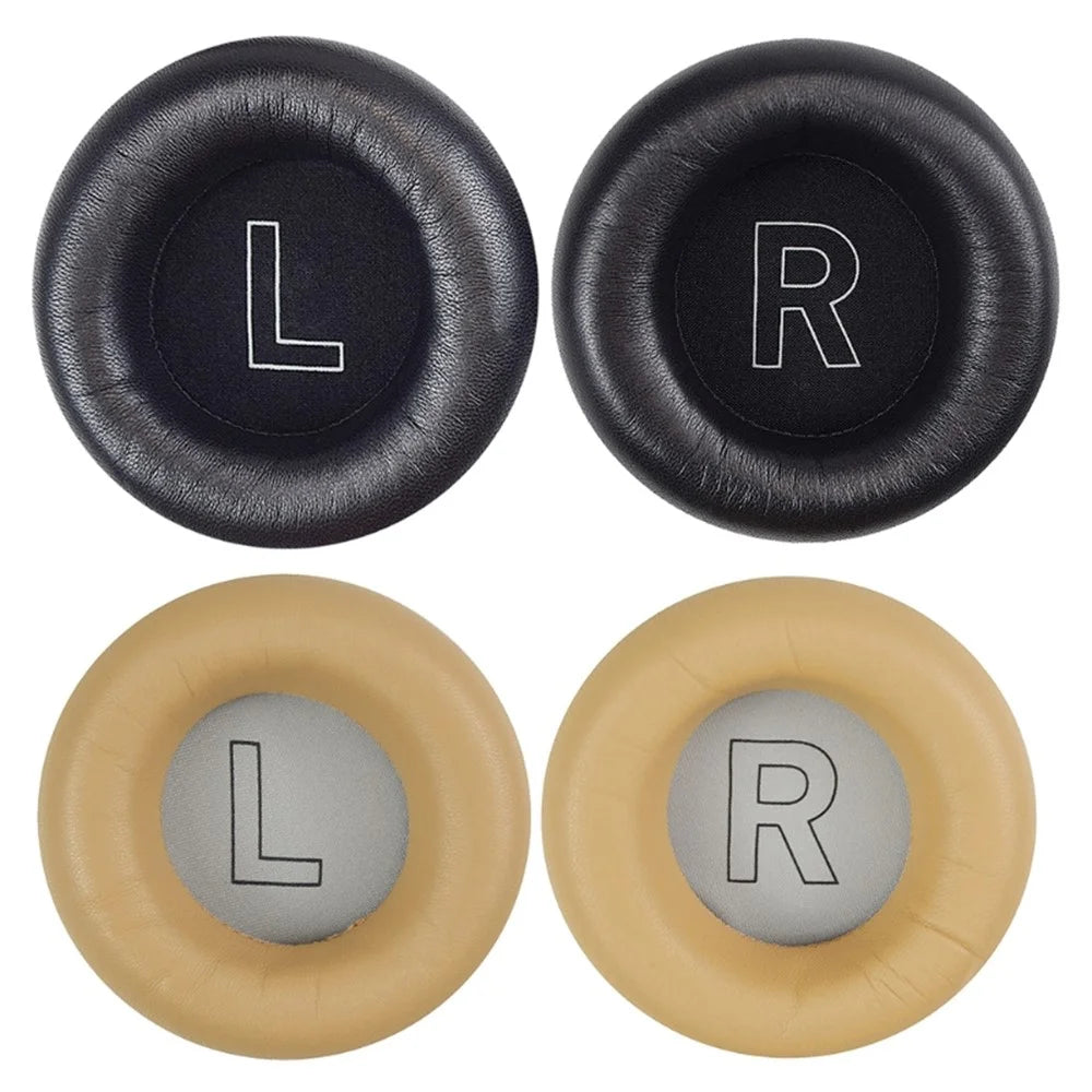 1 Pair Sheepskin Ear Pads Soft Memory Foam Ear Cushions for Bang Olufsen B&O Beoplay H7 H9 H9i - Khaki - 4