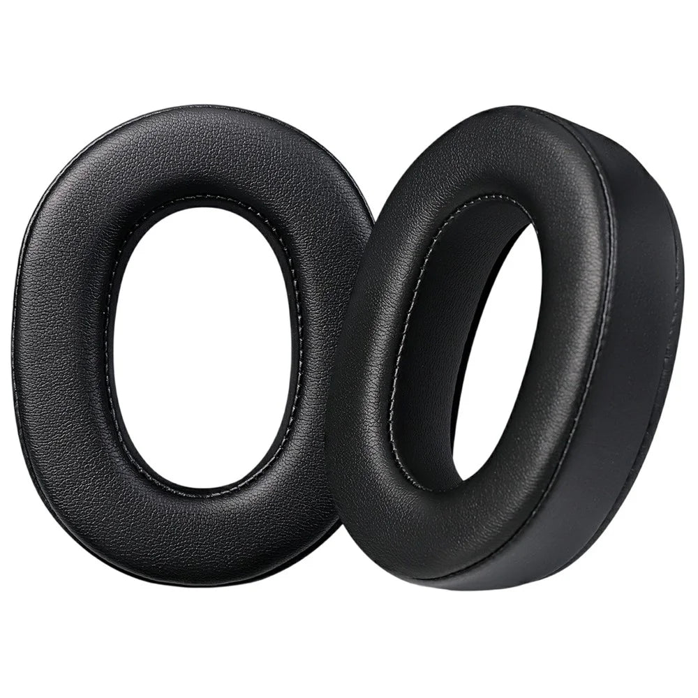 2Pcs Ear Pads for Sony MDR-1000X  /  WH-1000XM2 Headphones Protein Leather Memory Foam Replacement Cushions - 1