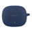 For OnePlus Buds Ace 3 Silicone Case Wireless Earbuds Protective Cover with Anti-Lost Buckle - Dark Blue - 1