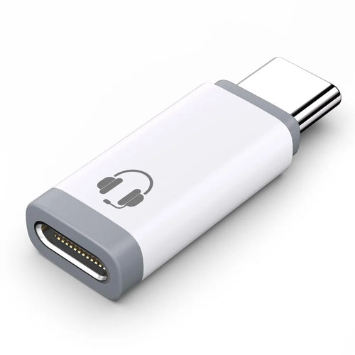 FD11 USB-C Male to iP (5-14) Female Audio Adapter for iPhone 16  /  16Pro  / 15  /  15 Pro  /  iPad Pro  /  iPad Air 6  /  5  /  MacBook  /  Galaxy S24 24Bit / 96KHz HiFi Music Converter - 1