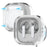For Samsung Galaxy Buds4 Pro  /  Buds4 Protective Cover Transparent PC+TPU Case with Lock Buckle - Transparent - 2