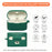 For Sony WF-1000XM6 Silicone Case Bluetooth-compatible Earphone Anti-scratch Protective Cover with Hook - Green - 2