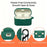 For Sony WF-1000XM6 Silicone Case Bluetooth-compatible Earphone Anti-scratch Protective Cover with Hook - Green - 5