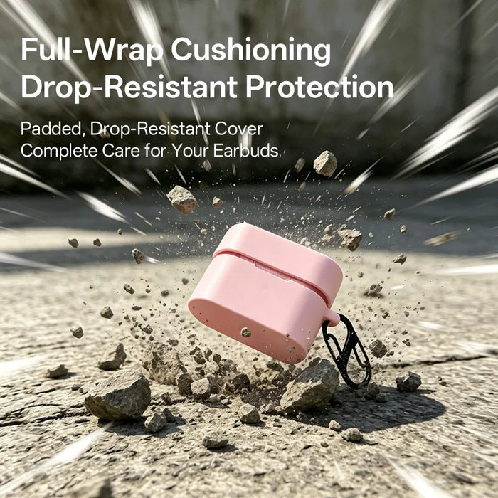 For Sony WF-1000XM6 Silicone Case Bluetooth-compatible Earphone Anti-scratch Protective Cover with Hook - Green - 7