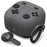 AHASTYLE WG194 For Samsung Galaxy Buds4 Pro / Buds4 Game Controller Design Silicone Case Protective Cover with Carabiner - Dark Grey - 1