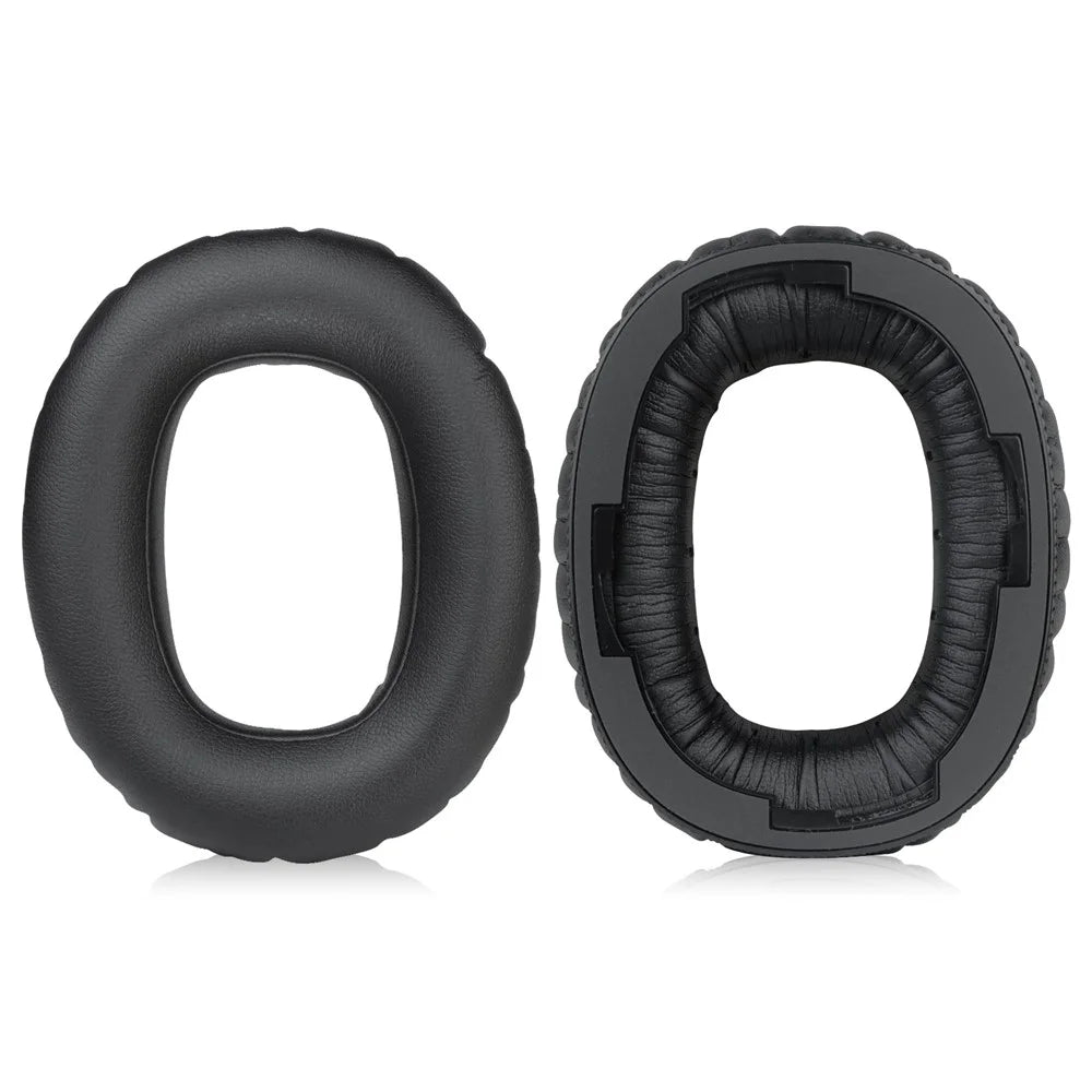 2Pcs Headphones Ear Pads for Marshall Monitor III Protein Leather Memory Foam Replacement Cushions - 1