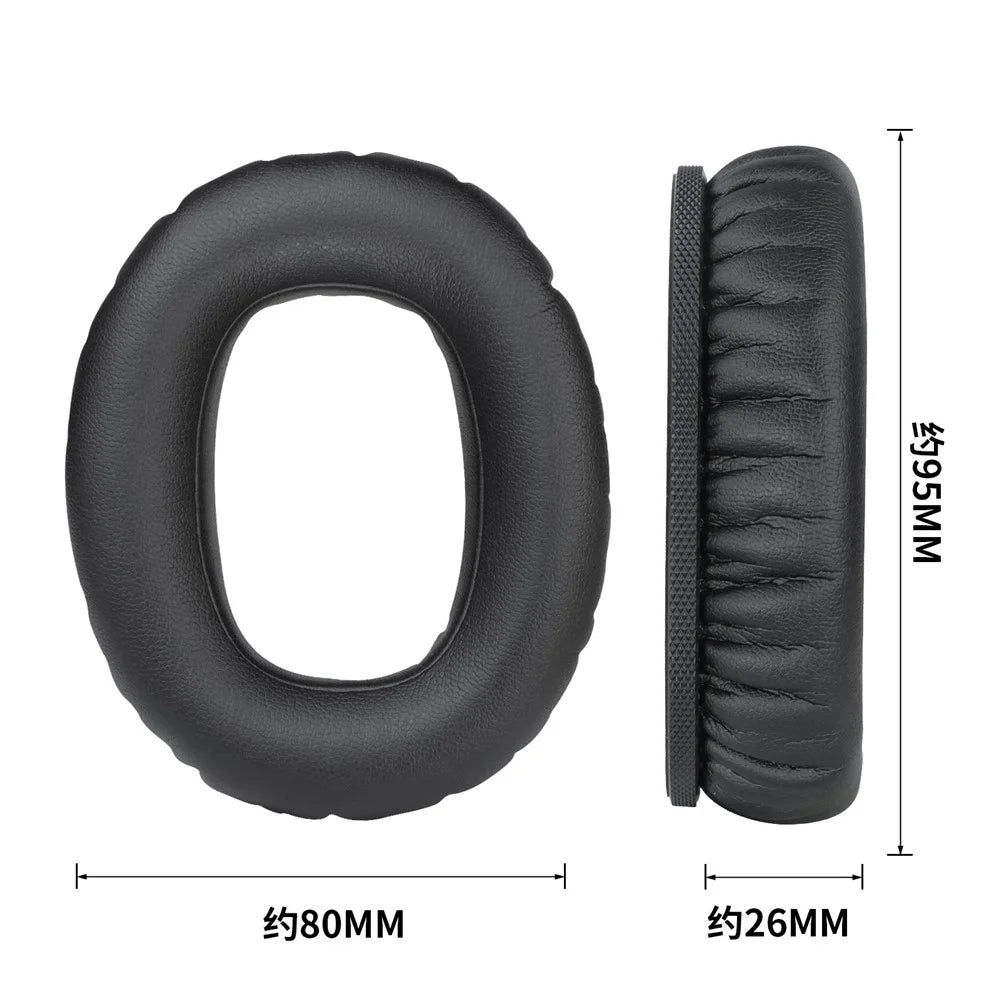 2Pcs Headphones Ear Pads for Marshall Monitor III Protein Leather Memory Foam Replacement Cushions - 7
