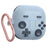 For Huawei FreeClip 2 Protective Case Gaming Controller Design Liquid Silicone Cover with Carabiner - Blue - 1