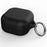 For Samsung Galaxy Buds4 / Buds4 Pro Silicone Case Earphone Protective Cover with Carabiner - Black - 1