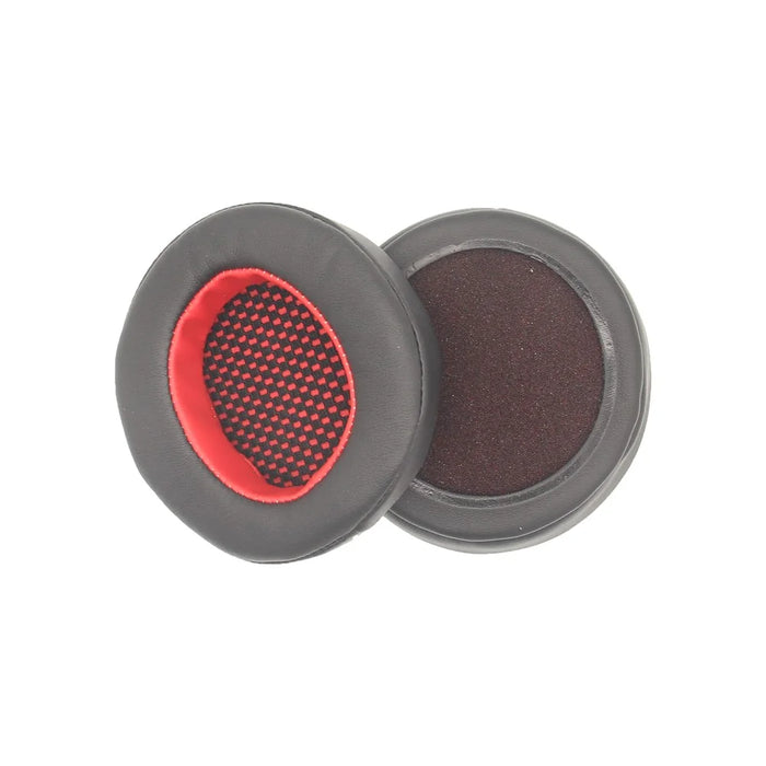 JZF-356 1 Pair Headphone Replacement Earpads Soft Breathable Headset Earmuff Accessories for Edifier HECATE G4/G4 PRO/G30 - Black/Red - 5