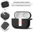 Silicone Case for AirPods Pro 3 Shockproof Protective Cover with Anti-Lost Strap - Pink - 4