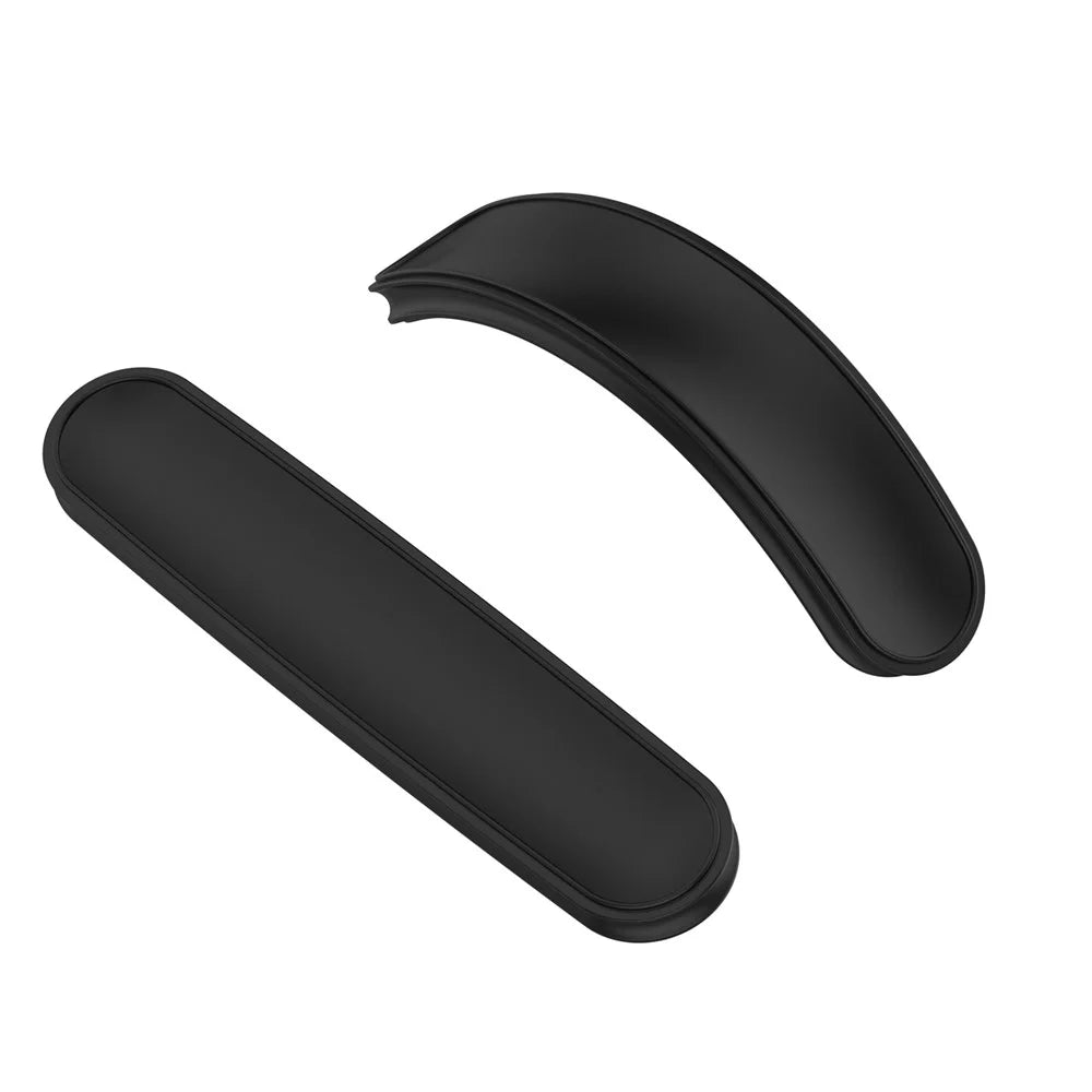 2Pcs Headband Pads for Apple AirPods Max Silicone Replacement Cushions Dual-Side Waterproof Headphone Headband Cover - Black - 3
