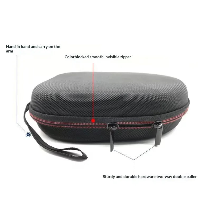Storage Case for JBL Tune 770NC / 760NC / 750BTNC Headphones Carrying Bag EVA Hard Shell Oxford Cloth Protective Case - Black - 6