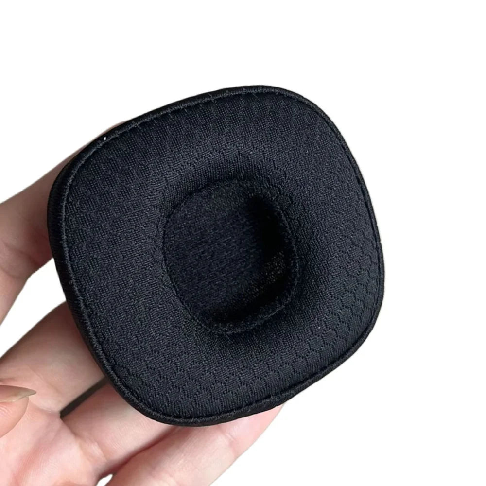 For Marshall Major III / IV Headphones Football Texture Mesh Fabric Ear Pads Replacement Ear Cushions - Black - 4