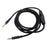 2m 3.5mm Audio Cable for HyperX Cloud Alpha S/Alpha/MIX/Logitech G633/G933 Headphones AUX Cord with Inline Control - Black - 3