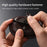 For Xiaomi Redmi Buds 8 Earphones Case Business Style PU Leather Bluetooth Headset Protective Cover - Black - 5