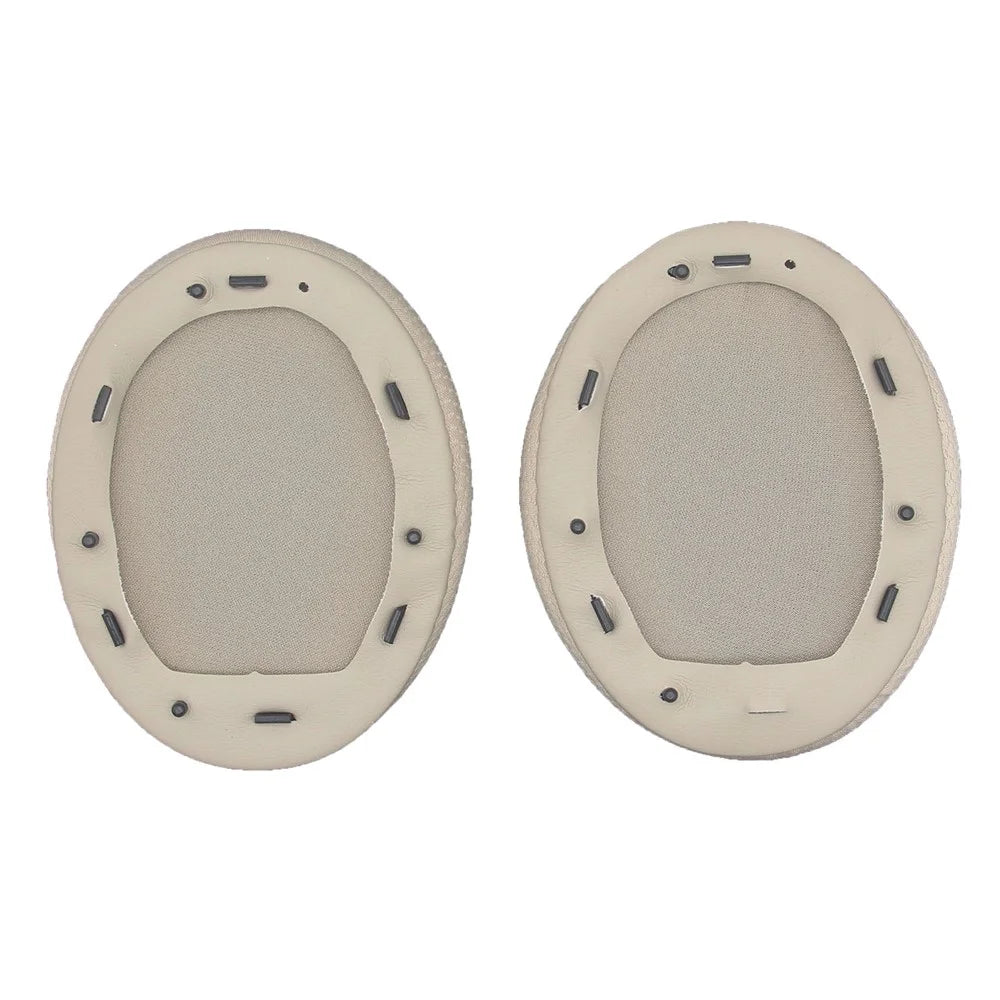 2Pcs Replacement Earpads for Sony WH-1000XM3 Headphones Soft Sponge Mesh Cloth Cushion Pads - Brown - 4