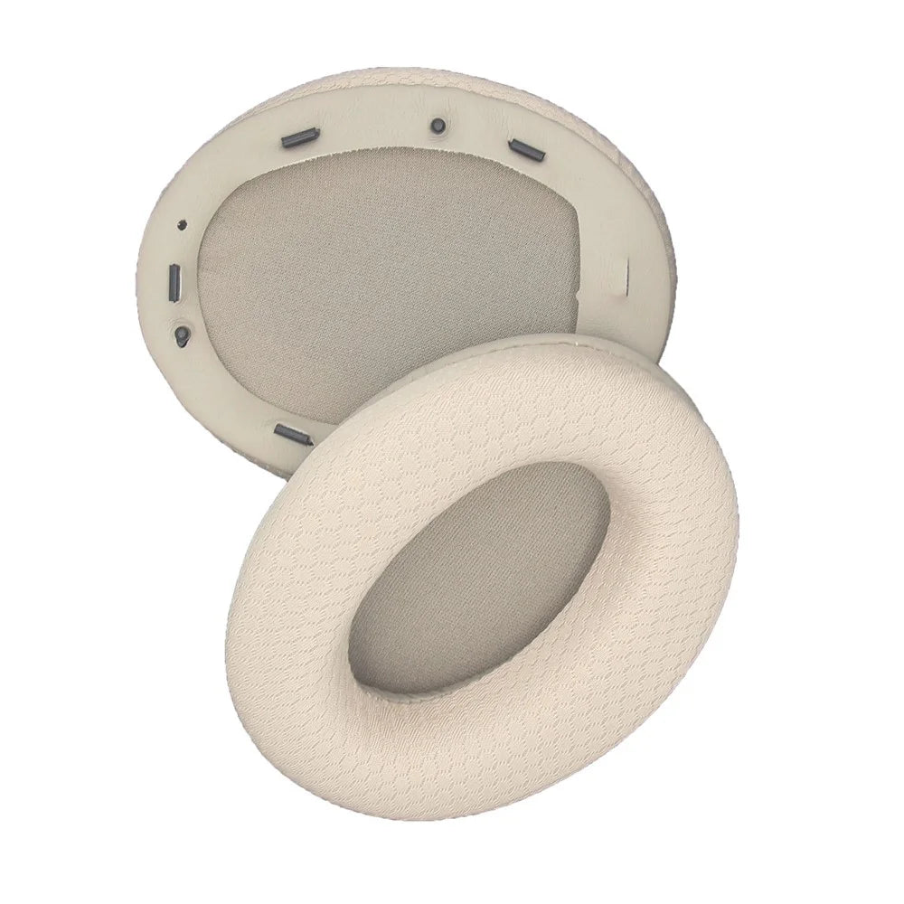 2Pcs Replacement Earpads for Sony WH-1000XM3 Headphones Soft Sponge Mesh Cloth Cushion Pads - Brown - 6