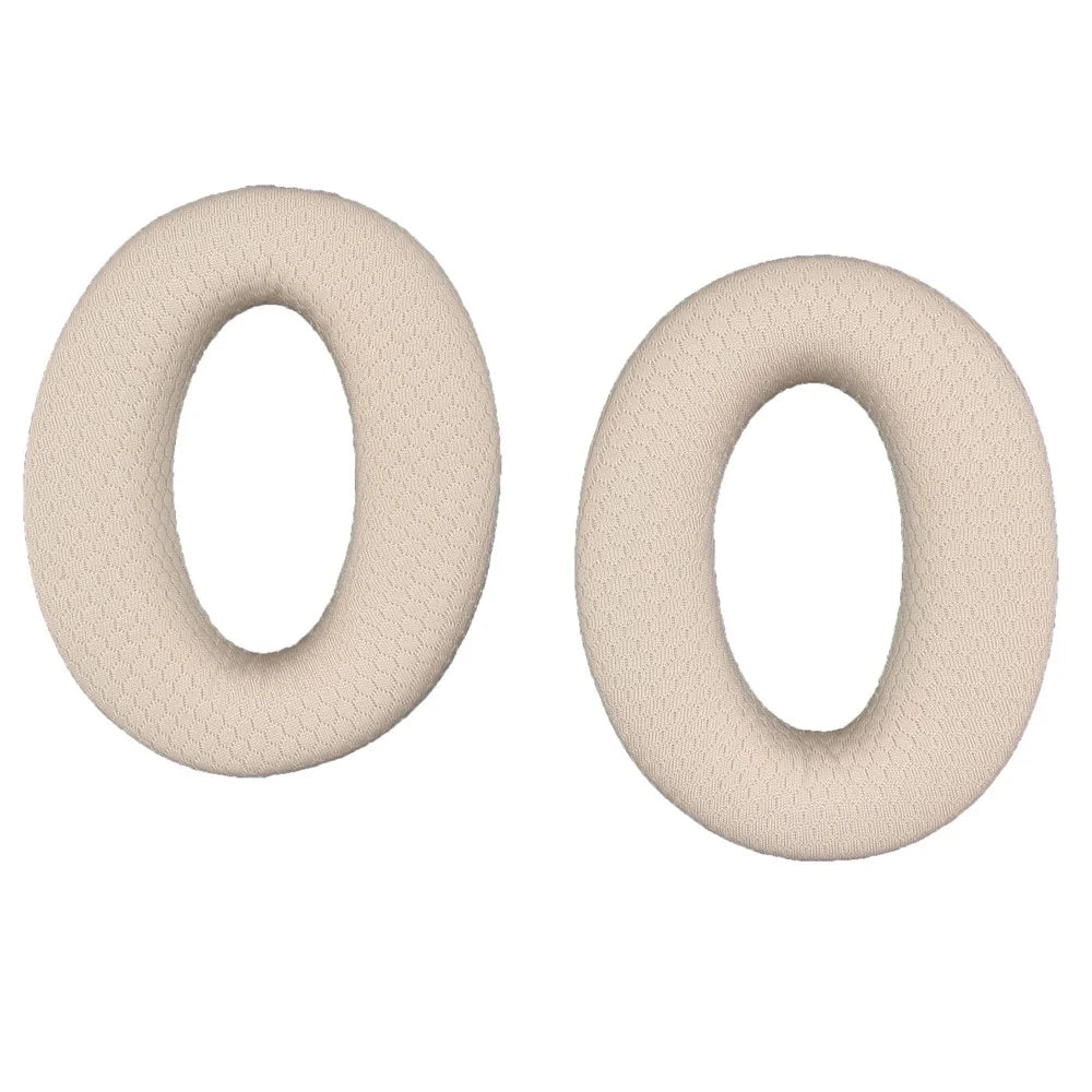 2Pcs Replacement Earpads for Sony MDR-1000X / WH-1000XM2 Headphones Soft Sponge Mesh Cloth Cushion Pads - Brown - 2