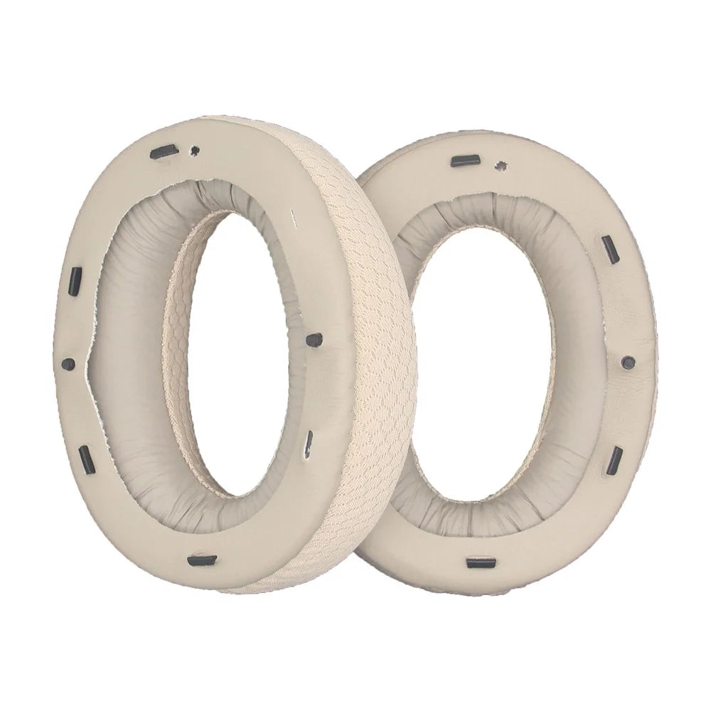 2Pcs Replacement Earpads for Sony MDR-1000X / WH-1000XM2 Headphones Soft Sponge Mesh Cloth Cushion Pads - Brown - 5