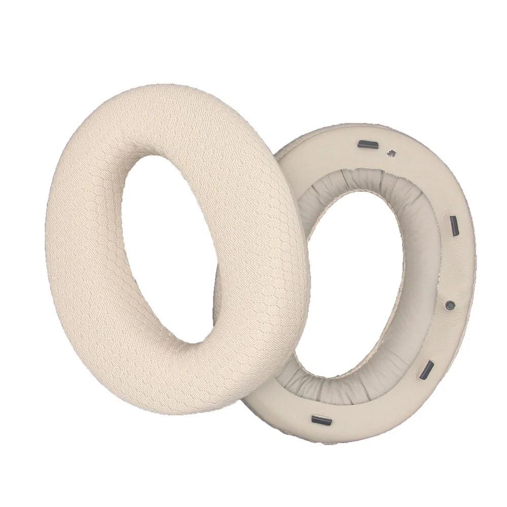 2Pcs Replacement Earpads for Sony MDR-1000X / WH-1000XM2 Headphones Soft Sponge Mesh Cloth Cushion Pads - Brown - 6