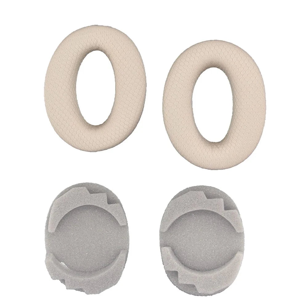 2Pcs Replacement Earpads for Sony MDR-1000X / WH-1000XM2 Headphones Soft Sponge Mesh Cloth Cushion Pads - Brown - 7