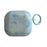 For AirPods Pro 3 TPU Case IMD Blue Fish Pattern Protective Cover with Carabiner Hook - 1
