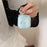 For AirPods Pro 3 TPU Case IMD Blue Fish Pattern Protective Cover with Carabiner Hook - 3