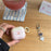 For AirPods Pro 3 Soft TPU Case Cute Cake Pattern Protective Cover with Pendant - 6