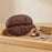 For AirPods 4 Silicone Case Coffee Bean Protective Cover with Pendant Keychain - Coffee - 3