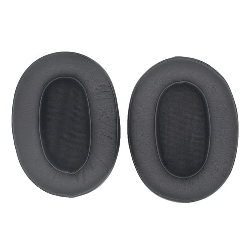 1 Pair JZF-365 Noise Blocking Protein Leather Headphones Ear Pads Ear Cushion for Sony WH-XB900N - Black - 1