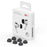 AHASTYLE WE38 3 Pairs Size L for AirPods Pro 3 Memory Foam Ear Tips Replacement Earbuds - Black - 1