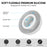 AHASTYLE WG187 3 Pairs Size S for AirPods Pro 3 Silicone Ear Tips Earbuds Caps with Storage Box - White - 2