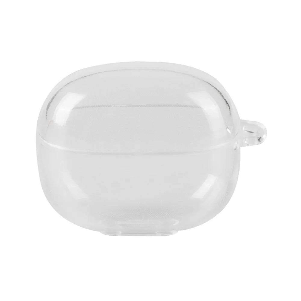 Case for Redmi Buds 8 Bluetooth-compatible Earbuds Clear TPU Protective Cover with Anti-lost Buckle - 2