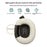 2Pcs for Xiaomi REDMI Headphones Neo Silicone Earpads Cover Soft Silicone Protective Case - Black - 4