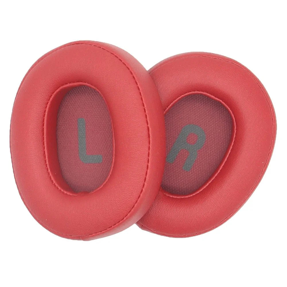 1 Pair JZF-362 Soft Protein Leather Headphones Ear Pads Ear Cushion for JBL T700 T750 - Red - 6