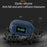 For Anker Soundcore Liberty 5 Pro Silicone Case Wireless Earbuds Protective Cover with Anti-Lost Buckle - Dark Blue - 3