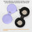 For Honor Earbuds A Pro Silicone Case Wireless Earbuds Protective Cover with Anti-Lost Buckle - Purple - 2