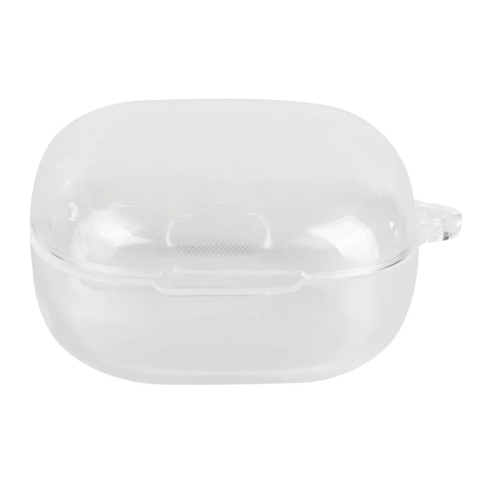 For Anker Soundcore P31i / R60i NC TPU Case Wireless Earbuds Protective Cover with Anti-Lost Buckle - Transparent - 1