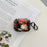 For Apple AirPods Pro 2  /  Pro Rose Flower Pattern Silicone Case Protective Cover with Anti-Lost Hook - 2