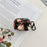 For Apple AirPods Pro 2  /  Pro Rose Flower Pattern Silicone Case Protective Cover with Anti-Lost Hook - 3