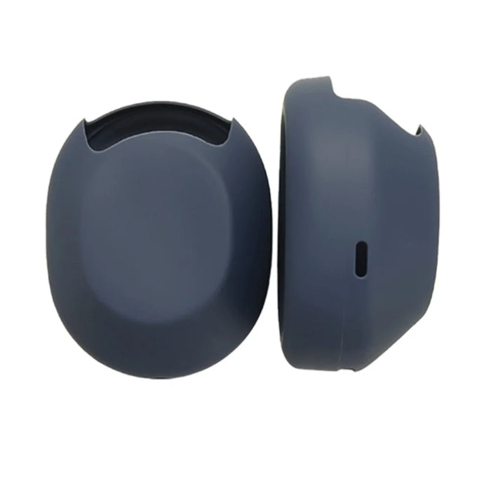 2Pcs Silicone Cover for Sony WH-1000XM5 Headphones Anti-Scratch Full Coverage Protective Case - Dark Blue - 1